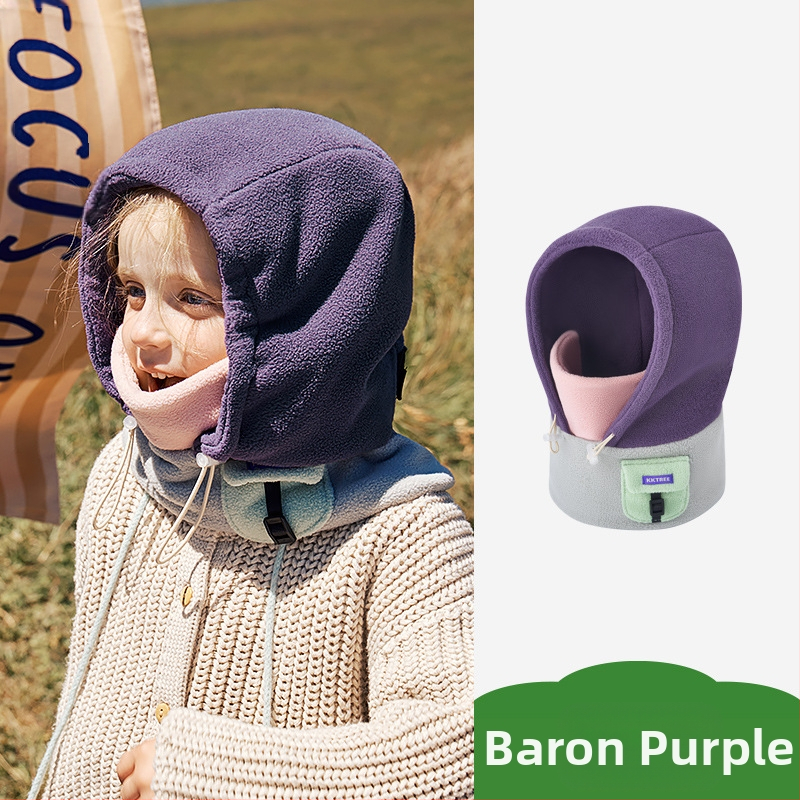 Kk Tree drăguț cald pălărie pentru copii eșarfă all-in-one mască rezistentă la vânt pentru bărbați și femei bebeluși clasa a antistatică toamna și iarna