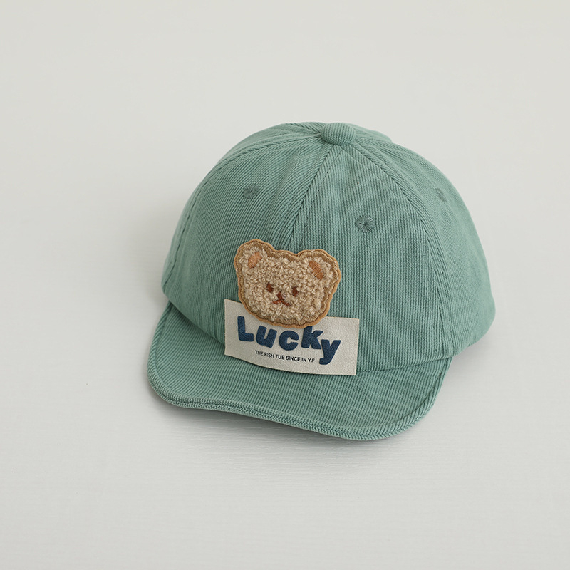 Căciulă pentru bebeluși de primăvară și toamnă, drăguță super drăguță, cu boruri moi, rezistentă la soare, șapcă cu vârf, versatilă, băieți și fete, șapcă de baseball rezistentă la soare, Tide