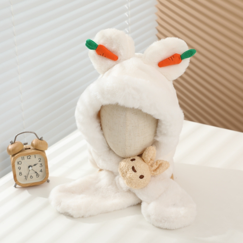 Beebi sügis- ja talvine tuulekindel müts, sall, kaelakaitse, integreeritud müts, fliisvoodriga, paksendatud talvine kõrvakaitsemüts poistele ja tüdrukutele