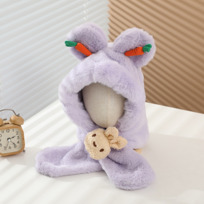 Beebi sügis- ja talvine tuulekindel müts, sall, kaelakaitse, integreeritud müts, fliisvoodriga, paksendatud talvine kõrvakaitsemüts poistele ja tüdrukutele