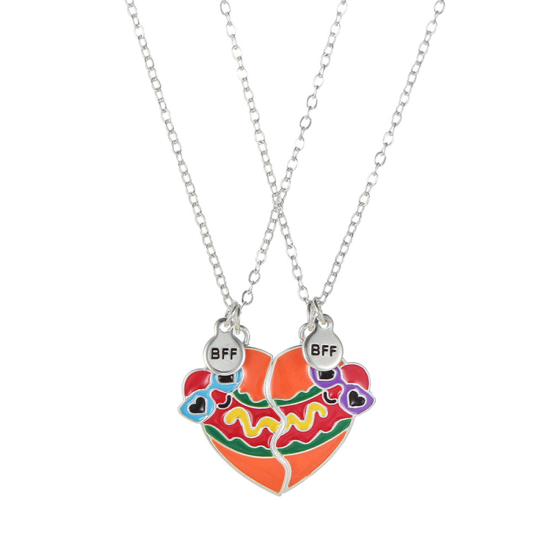 Piiriülene flamingo kaktuse ja hea sõbra parima sõbra laste kaelakee armsa kujuga dopamiinikaelakee