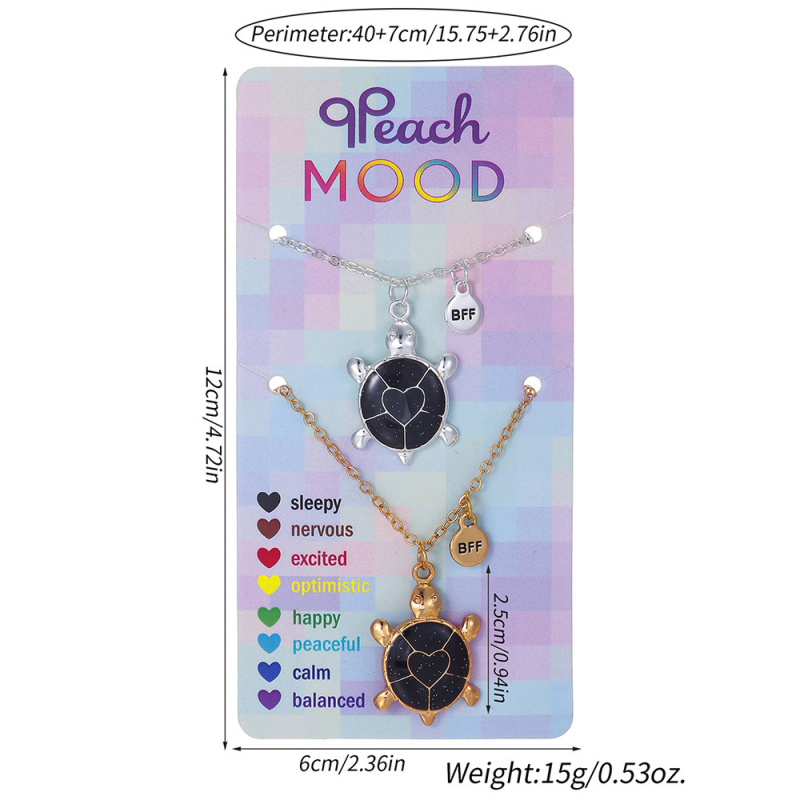 [Sama stiil, madal hind] Piiriülene kuum stiil, temperatuuritundlik, värvi muutev tähe-, kuu- ja kassi ripats, sulamist tilkuv õli, nahast köiest ehe, laste sõrmuskaelakee