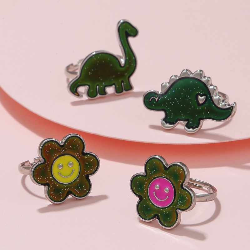 [Sama stiil, madal hind] Piiriülene kuum stiil, temperatuuritundlik, värvi muutev tähe-, kuu- ja kassi ripats, sulamist tilkuv õli, nahast köiest ehe, laste sõrmuskaelakee