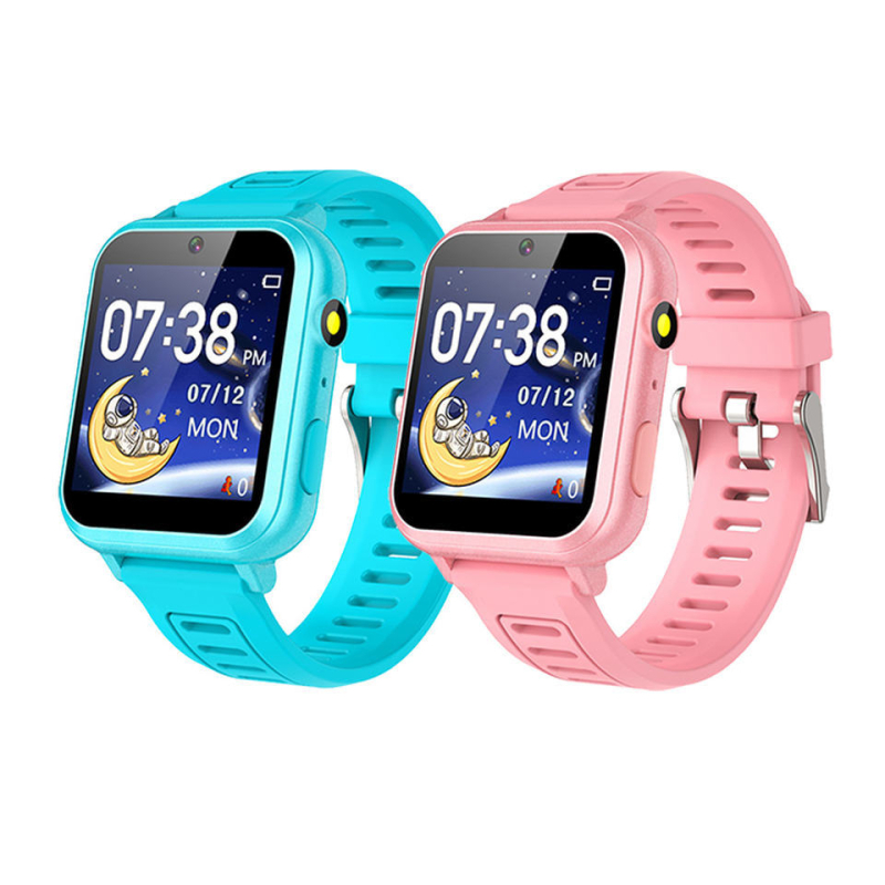 Uus S16 laste nutikell 24 mängu sammulugeja muusikavideo taskulamp muusika nutikell