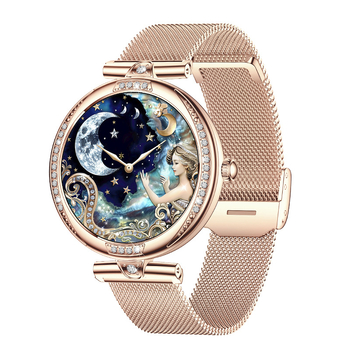 [Piiriülene eksklusiivne] NX17PRO naiste AMOLED Bluetooth-kõnede liikumisanduriga samm-sammult spordile nutikell