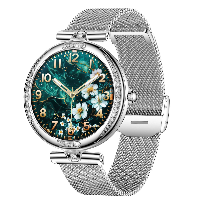 [Piiriülene eksklusiivne] NX17PRO naiste AMOLED Bluetooth-kõnede liikumisanduriga samm-sammult spordile nutikell