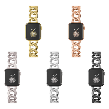 Κατάλληλο για λουράκι Apple Watch με αγκράφα μονής σειράς, μεταλλικό λουράκι ρολογιού Iwatch1-9 γενιάς SE σε απόθεμα