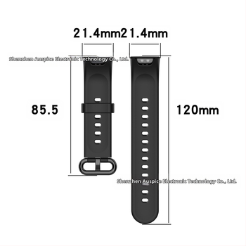 Tinka „Red Rice Watch 2“ silikoniniam dirželiui, „Redmi Watch 2 Lite“ sportinei apyrankei su spalvota sagtimi.