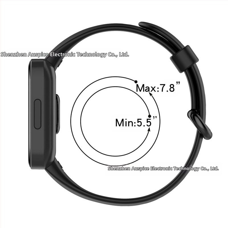 Подходящ за силиконова каишка Red Rice Watch 2 с катарама от спортен цвят и цвят на каишката Redmi Watch 2 Lite.