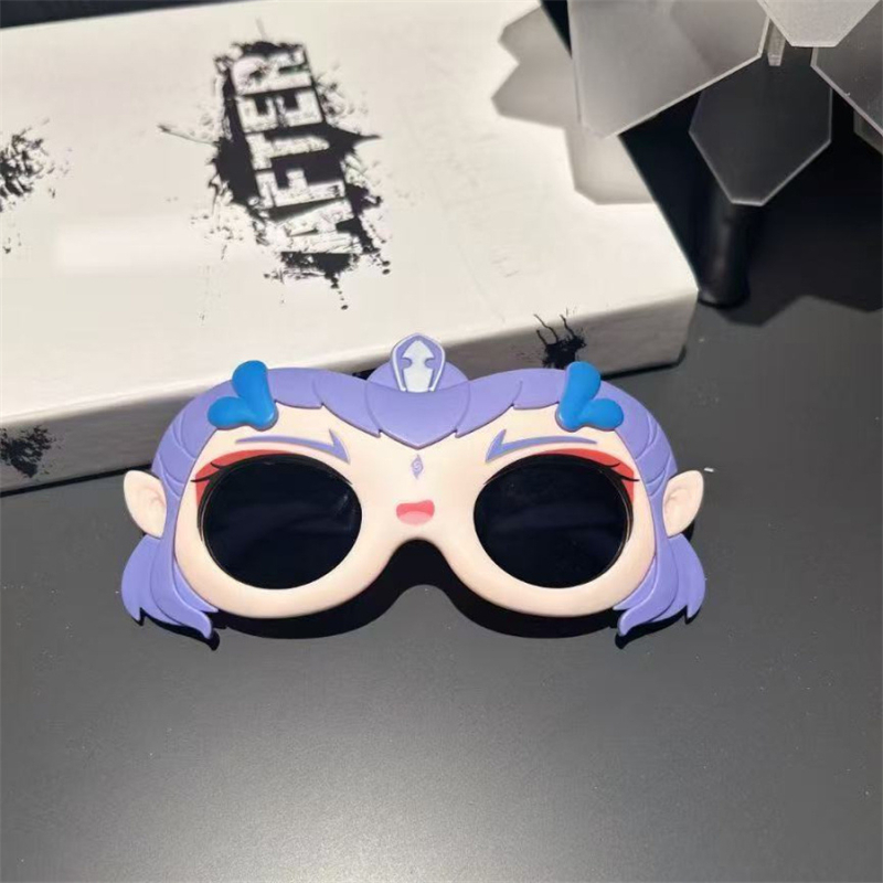 2025 нови детски поляризационни очила бебешки слънчеви очила за момчета и момичета очила сладки анимационни снимки вдлъбната форма