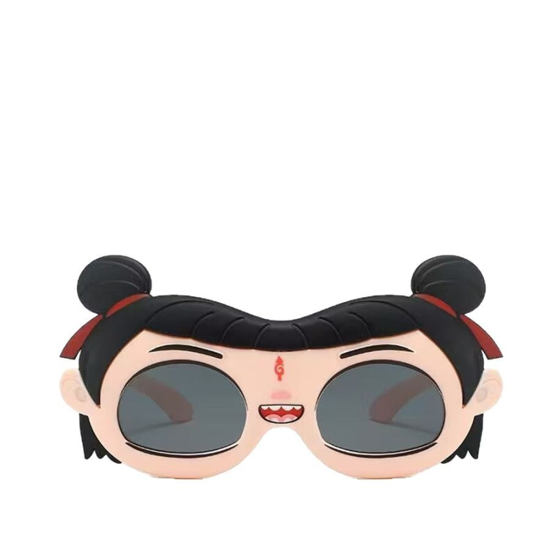 2025 нови детски поляризационни очила бебешки слънчеви очила за момчета и момичета очила сладки анимационни снимки вдлъбната форма