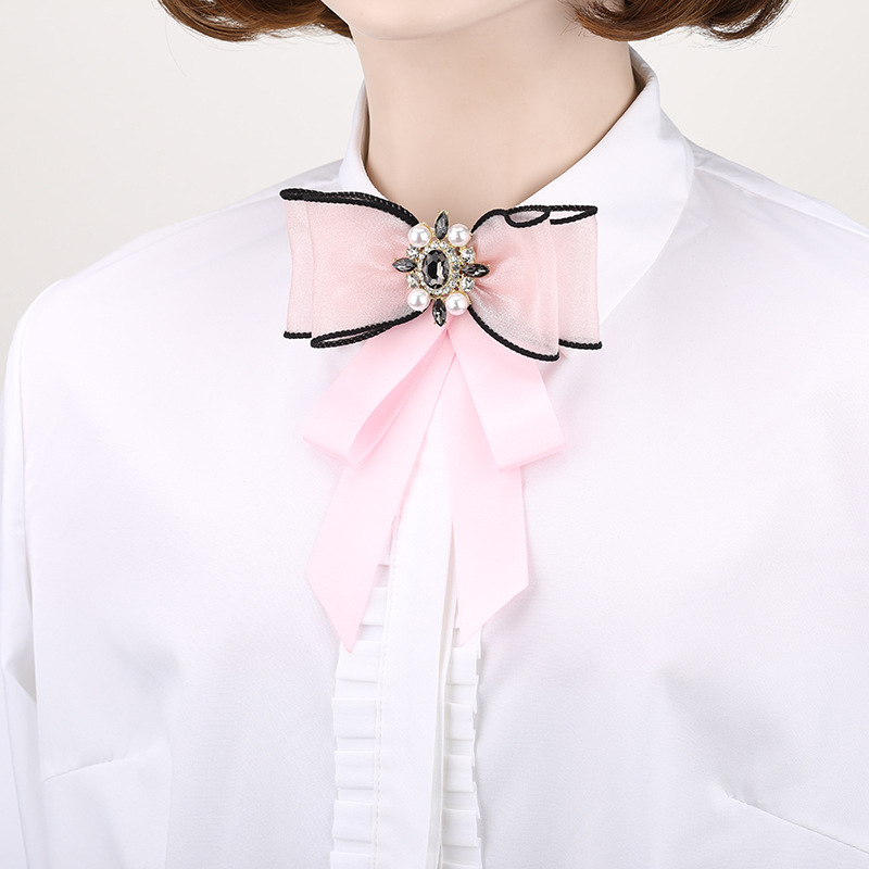 Moteriškos peteliškės juostelės vienspalvės peteliškės baigimo puošmena mokyklinė uniforma saldūs nėriniai madingi korėjietiško stiliaus marškinių aksesuarai