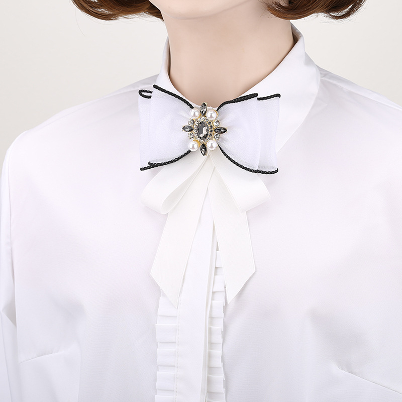 Moteriškos peteliškės juostelės vienspalvės peteliškės baigimo puošmena mokyklinė uniforma saldūs nėriniai madingi korėjietiško stiliaus marškinių aksesuarai