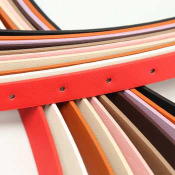 Femeii stil coreean curea subțire din PU casual simplu curea decorativă costum blugi cu fustă centură