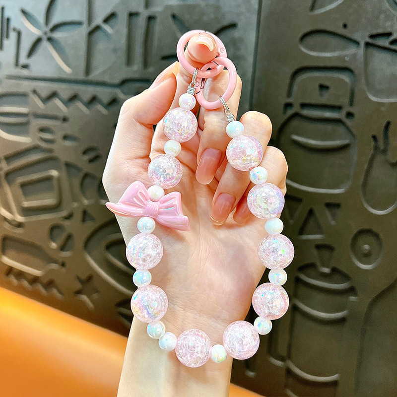 Изискан графити ръчно рисуван ключодържател с мъниста и котешки нокът, сладък, висяща верижка, чанта, декоративна висулка, доставка