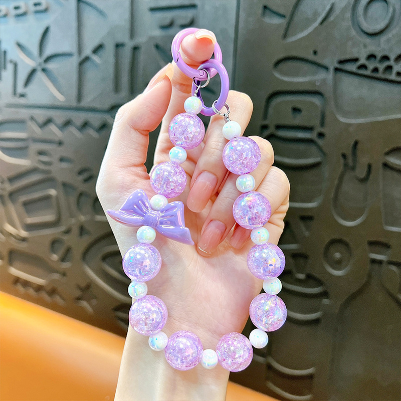 Изискан графити ръчно рисуван ключодържател с мъниста и котешки нокът, сладък, висяща верижка, чанта, декоративна висулка, доставка