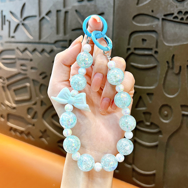 Изискан графити ръчно рисуван ключодържател с мъниста и котешки нокът, сладък, висяща верижка, чанта, декоративна висулка, доставка