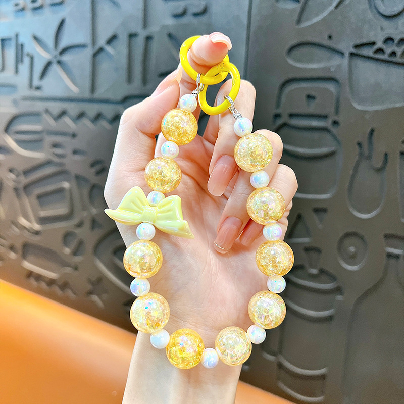 Изискан графити ръчно рисуван ключодържател с мъниста и котешки нокът, сладък, висяща верижка, чанта, декоративна висулка, доставка