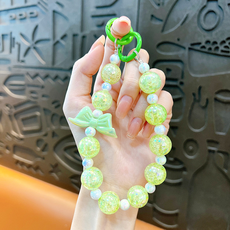 Изискан графити ръчно рисуван ключодържател с мъниста и котешки нокът, сладък, висяща верижка, чанта, декоративна висулка, доставка