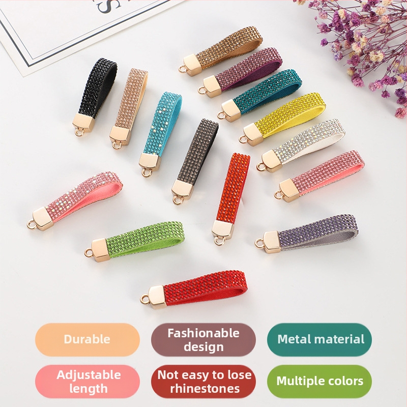 Диамантена чанта за ключодържател Amazon, DIY орнаменти, малки подаръци, Европа и Съединените щати, изящни производители на висулки за ключове за кола на едро