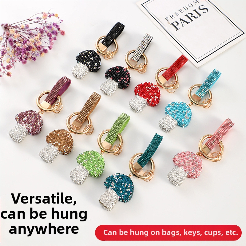 Диамантена чанта за ключодържател Amazon, DIY орнаменти, малки подаръци, Европа и Съединените щати, изящни производители на висулки за ключове за кола на едро