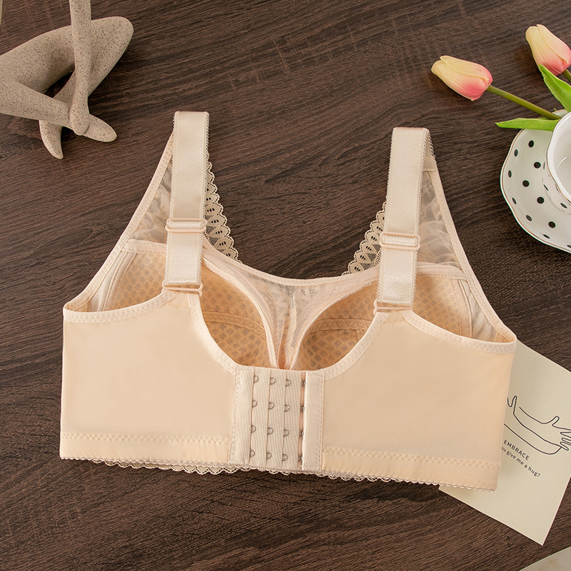 Λεπτό Γυναικείο Εσώρουχο, Μεγάλο Στήθος, Λεπτό Σουτιέν, Μεγάλα Μεγέθη, Άνετο Εσώρουχο Σάντουιτς, Full Cup, Σουτιέν με Σωλήνα, Αντιανεμικό