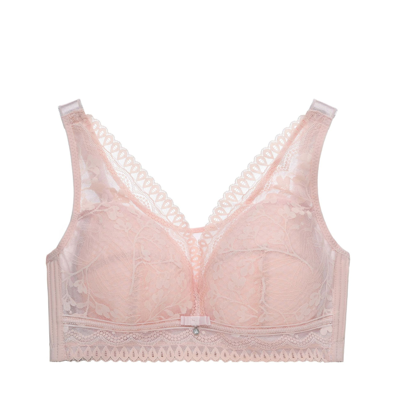 Λεπτό Γυναικείο Εσώρουχο, Μεγάλο Στήθος, Λεπτό Σουτιέν, Μεγάλα Μεγέθη, Άνετο Εσώρουχο Σάντουιτς, Full Cup, Σουτιέν με Σωλήνα, Αντιανεμικό