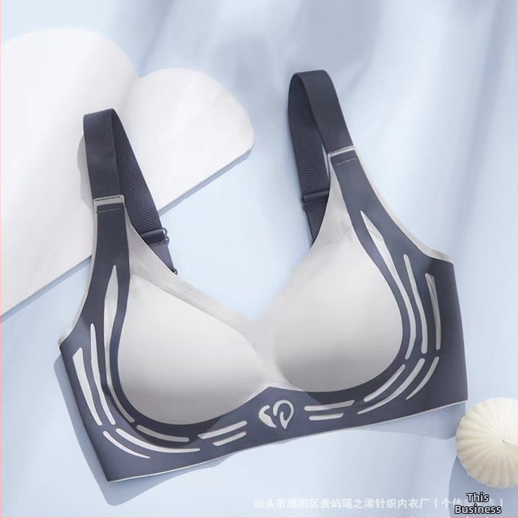 Διασυνοριακό εξωτερικό εμπόριο αξεσουάρ για μεγάλα μεγέθη, εσώρουχα με απαλή στήριξη, μικρό στήθος, σουτιέν με σταθερό cup, αντικραδασμικό, αντιολισθητικό, για τρέξιμο