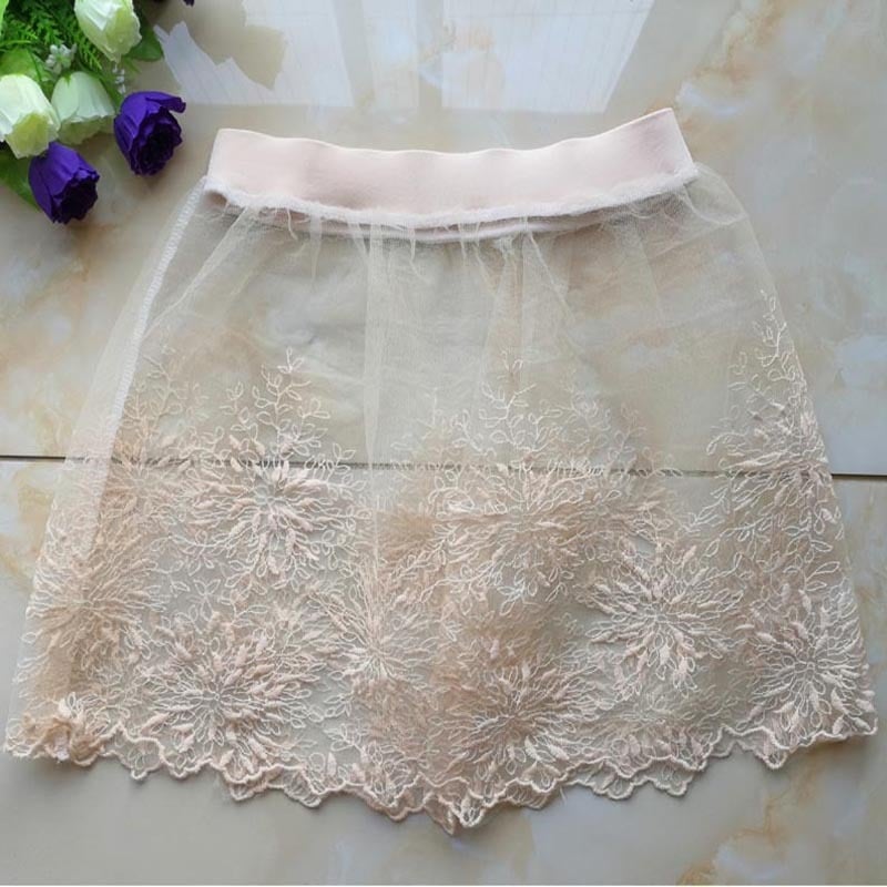 Fustă de dantelă simplă cu broderie pentru femei, furnizată direct din fabrică, fustă la modă cu colanți, pulover, pulover, perdea de pârțit