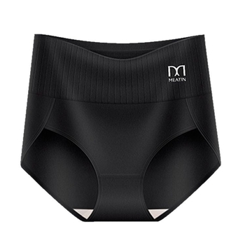 [Overseas Warehouse Dropshipping] American Local Spot Ψηλόμεσα Γυναικεία Εσώρουχα Pure Color Triangle Belly-Control Ψηλόμεσα Εσώρουχα Temu