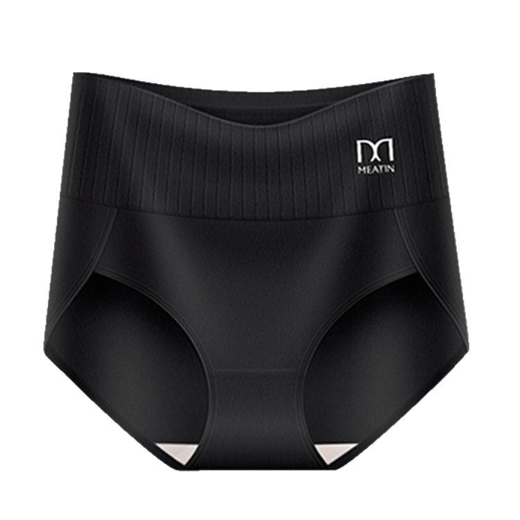 [Overseas Warehouse Dropshipping] American Local Spot Ψηλόμεσα Γυναικεία Εσώρουχα Pure Color Triangle Belly-Control Ψηλόμεσα Εσώρουχα Temu