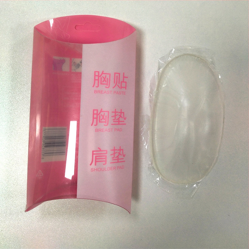 Pečių pagalvėlės artefaktas stačiu kampu pagamintas peties grožio peties nematomas kvėpuojantis silikoninis netikras petys permatomas kempinės neslystantis unisex pečių pagalvėlė