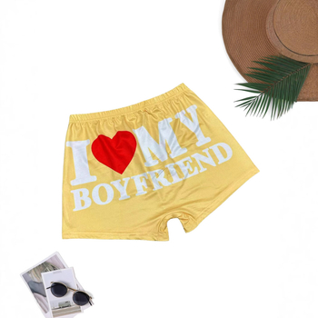 Europske i američke vanjske trgovine ljetne retro ulične kratke hlače s tiskom slova Y2K Harajuku udobne prozračne sportske kratke hlače za jogu