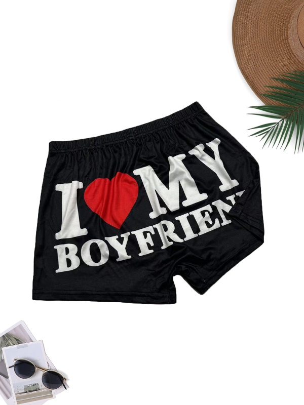 Europske i američke vanjske trgovine ljetne retro ulične kratke hlače s tiskom slova Y2K Harajuku udobne prozračne sportske kratke hlače za jogu