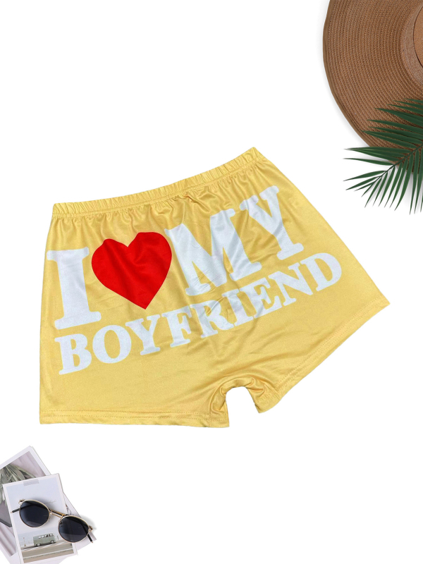 Europske i američke vanjske trgovine ljetne retro ulične kratke hlače s tiskom slova Y2K Harajuku udobne prozračne sportske kratke hlače za jogu