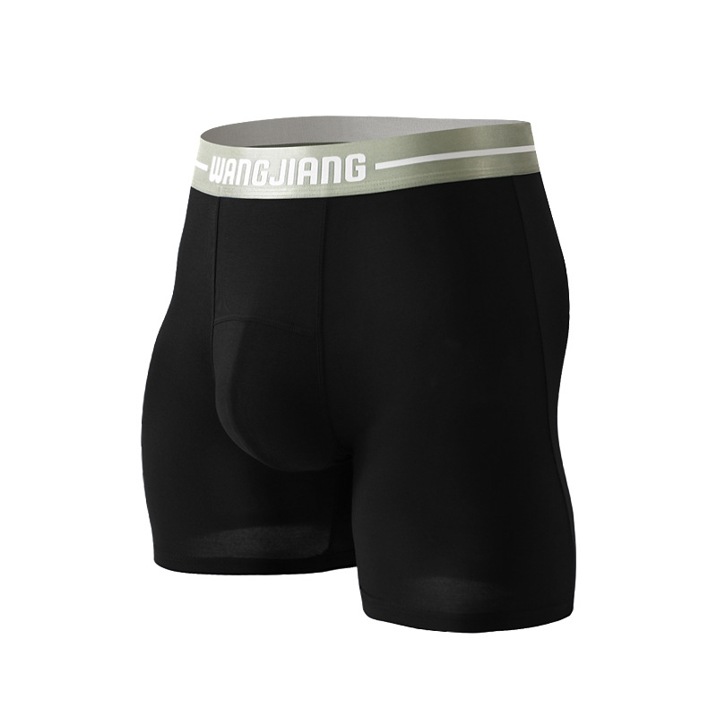 Lenjerie intimă pentru bărbați, boxeri, pantaloni scurți din bumbac, subțiri, elastice, strălucitoare, convexe în U, cu buzunar mare, moi, prietenoase cu pielea