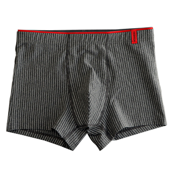 Ανδρικά Εσώρουχα Βαμβακερά Αθλητικά Ανδρικά Σορτς Αναπνέοντα Μοντέρνα Μποξεράκια Ριγέ Άνετα Νεανικά Μποξεράκια για Μεγάλα Μεγέθη