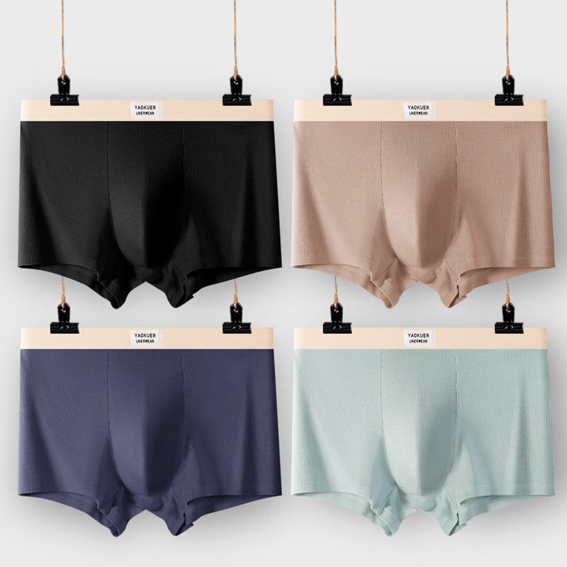 Muško donje rublje od čistog pamuka 7A, antibakterijskog konca za međunožje, srednjeg struka, brzosušeće, široke, udobne, prozračne bokserice za dječake