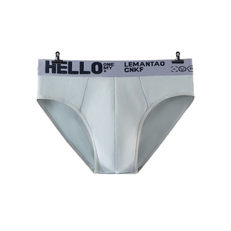 Lenjerie intimă pentru bărbați, chiloți scurți, sport, scrisoare, la modă, respirabil, adolescenți, vară, lenjerie intimă nouă