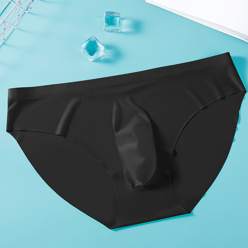 Ljetne ledeno svilene jednostruke prozračne tanke muške seksi gaćice puno znače Taobao prekograničnu generaciju kose