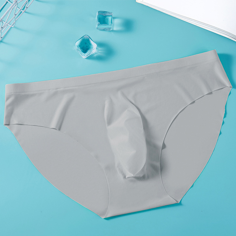 Ljetne ledeno svilene jednostruke prozračne tanke muške seksi gaćice puno znače Taobao prekograničnu generaciju kose