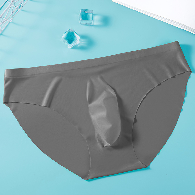 Ljetne ledeno svilene jednostruke prozračne tanke muške seksi gaćice puno znače Taobao prekograničnu generaciju kose