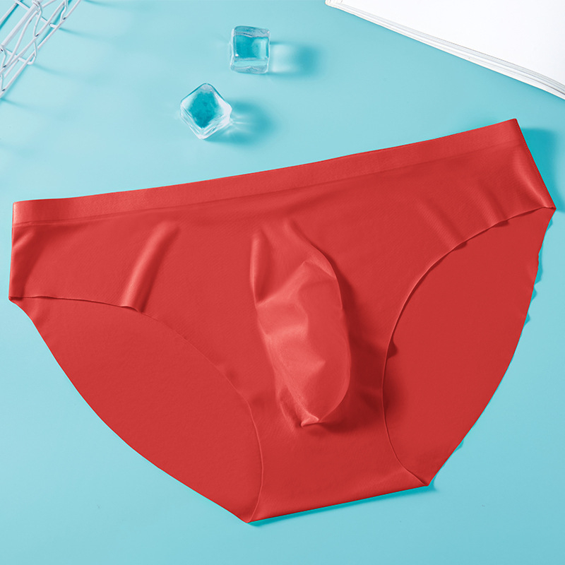 Ljetne ledeno svilene jednostruke prozračne tanke muške seksi gaćice puno znače Taobao prekograničnu generaciju kose