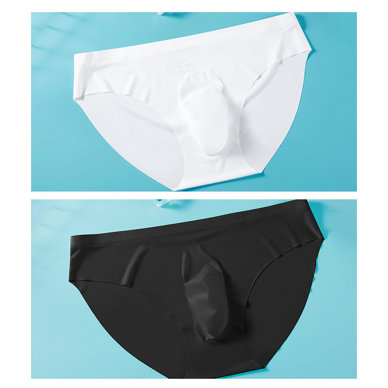 Ljetne ledeno svilene jednostruke prozračne tanke muške seksi gaćice puno znače Taobao prekograničnu generaciju kose