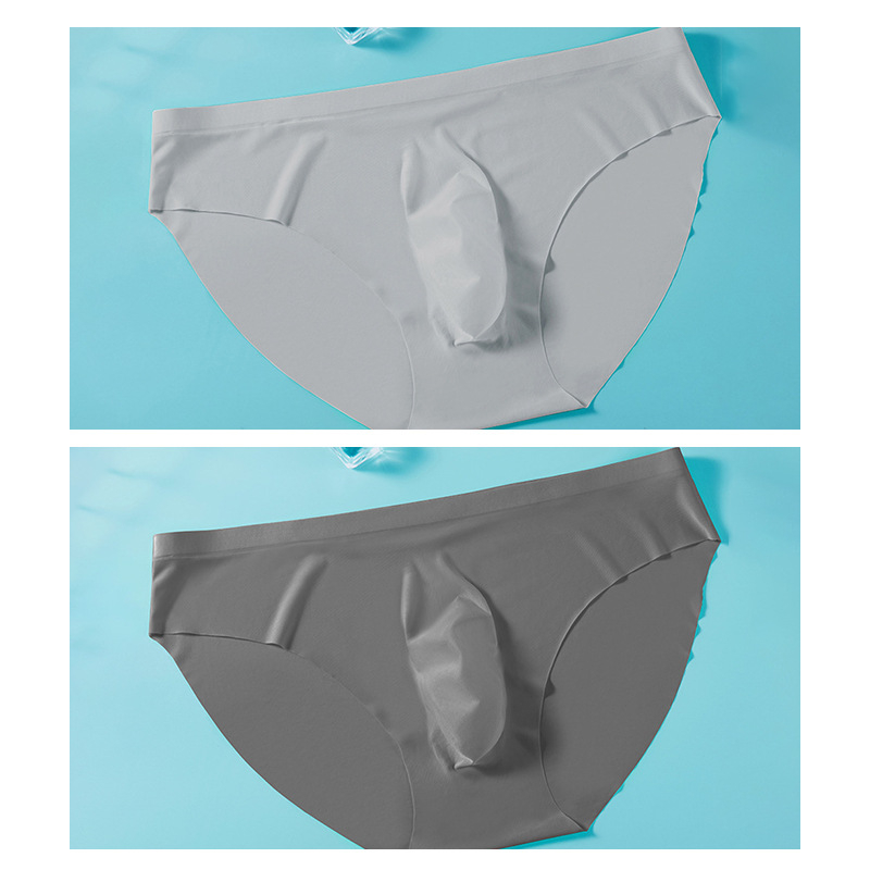 Ljetne ledeno svilene jednostruke prozračne tanke muške seksi gaćice puno znače Taobao prekograničnu generaciju kose