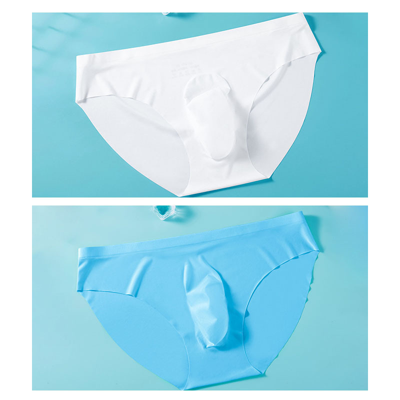 Ljetne ledeno svilene jednostruke prozračne tanke muške seksi gaćice puno znače Taobao prekograničnu generaciju kose