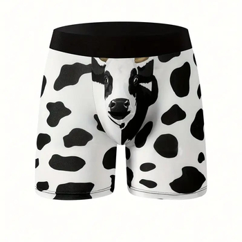 Αστεία και σέξι μπόξερ εξωτερικού εμπορίου ανδρών, ευρωπαϊκά και αμερικανικά, άνετα και ενδιαφέροντα ανδρικά εσώρουχα, casual, αναπνεύσιμα, τυπωμένα εσώρουχα