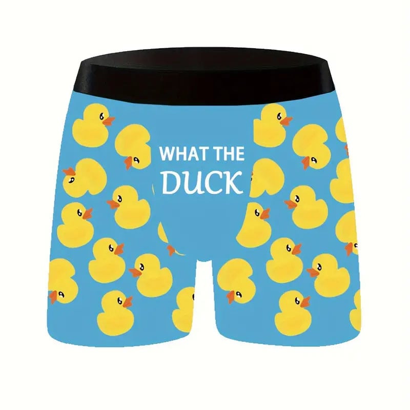 Lenjerie intimă casual respirabilă pentru bărbați, lenjerie intimă imprimată, amuzant, sexy, boxeri, europene și americane, confortabilă și interesantă