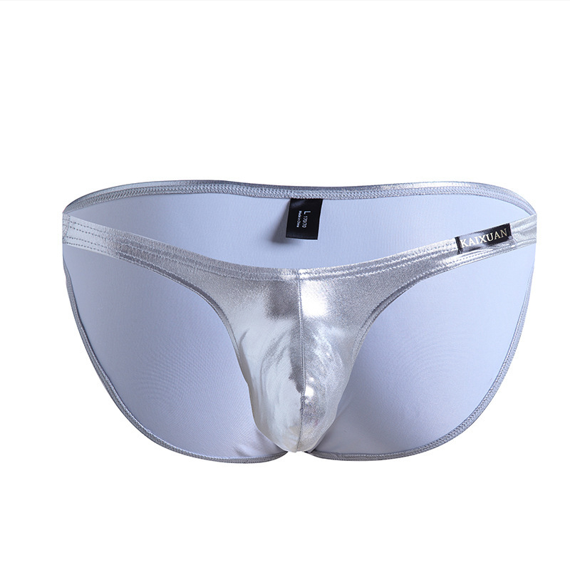 Muške trokutaste kožne gaćice iz prekograničnog izvora, seksi niski struk, U konveksna torba, muške gaćice za Europu i Sjedinjene Države