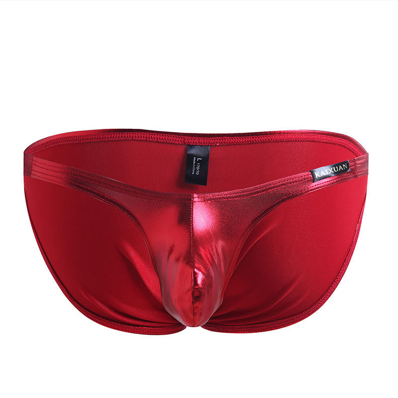 Muške trokutaste kožne gaćice iz prekograničnog izvora, seksi niski struk, U konveksna torba, muške gaćice za Europu i Sjedinjene Države